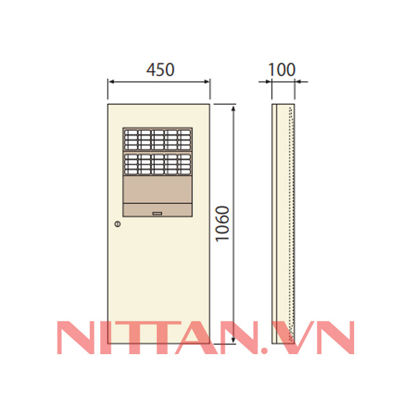 1PM3-30LA Tủ trung tâm báo cháy loại thường 30 kênh, Hệ báo cháy thường chuẩn JP