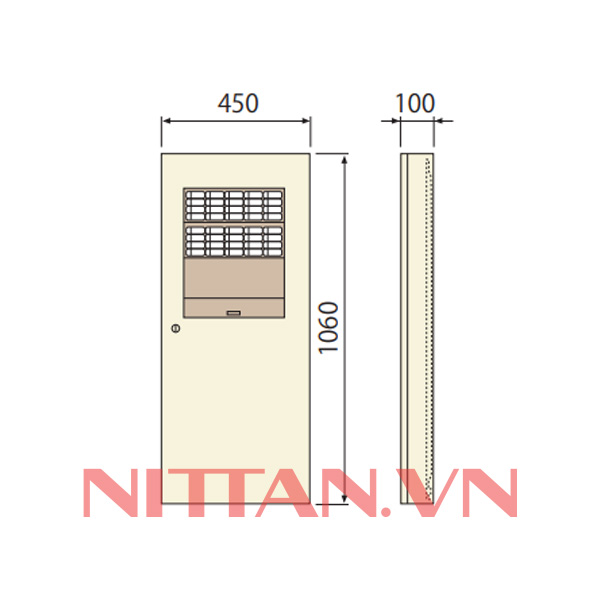 1PM3-40LA Tủ trung tâm báo cháy loại thường 40 kênh, Hệ báo cháy thường chuẩn JP