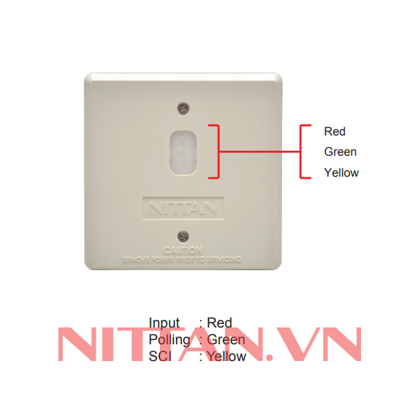 EVA-DIP-SCI Module giám sát 2 ngõ vào tích hợp chống ngắn mạch, Hệ báo cháy địa chỉ chuẩn UL