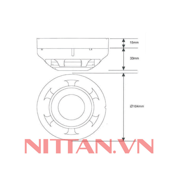 EVA-DPH Đầu báo khói và nhiệt kết hợp, Hệ báo cháy địa chỉ chuẩn UL