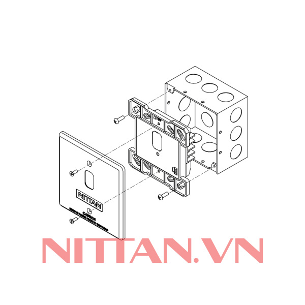 EVA-ZMU-SCI Module giám sát đầu báo thường có tích hợp chống ngắn mạch, Hệ thống báo cháy địa chỉ chuẩn UL