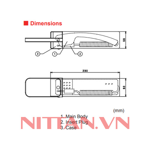 PTL-1 Tai nghe dùng cho trung tâm báo cháy thường, Hệ báo cháy thường chuẩn JP