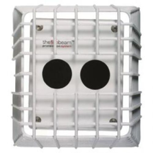 Lồng đựng + đầu báo cháy dạng tia chiếu vuông